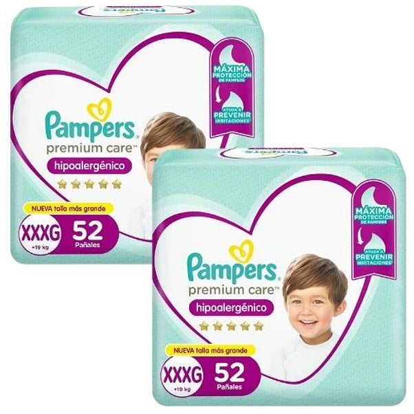 Pañal Pampers Premium Care XXXG 104 Unidades